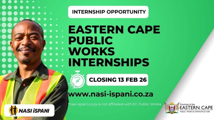 200+ EC Public Works Internships Now Open
