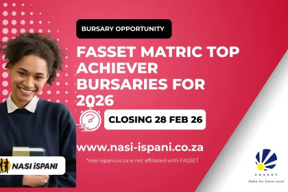 FASSET Matric Top Achiever Bursaries for 2026
