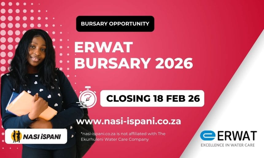 ERWAT Bursary 2026 - Apply Now!