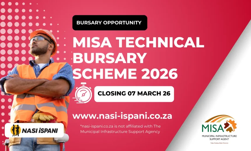 MISA Technical Bursary Scheme 2026
