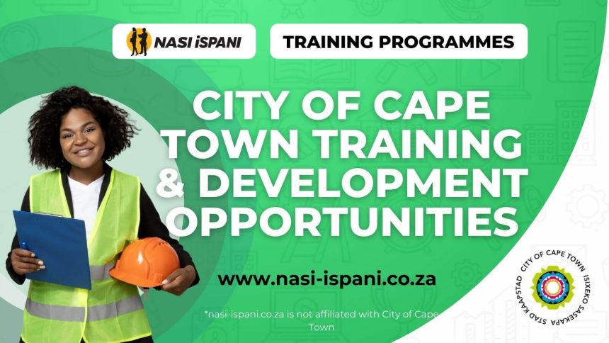 City of Cape Town Training and Development Opportunities