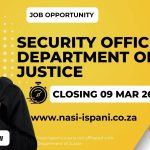 Department of Justice Is Hiring a Security Officer in Goodwood – Apply Now (Ref No: 11/2026/WC)