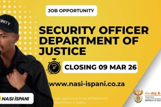 Department of Justice Is Hiring a Security Officer in Goodwood – Apply Now (Ref No: 11/2026/WC)