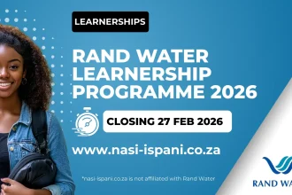 Rand Water Learnership Programme 2026