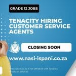Tenacity Hiring 8 Customer Service Agents Now