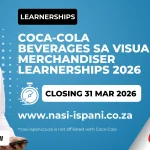 Coca-Cola Beverages SA Visual Merchandiser Learnerships 2026