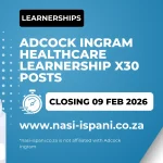 Adcock Ingram Healthcare Learnership x30 Posts