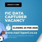 Data Capturer Vacancy at Financial Intelligence Centre