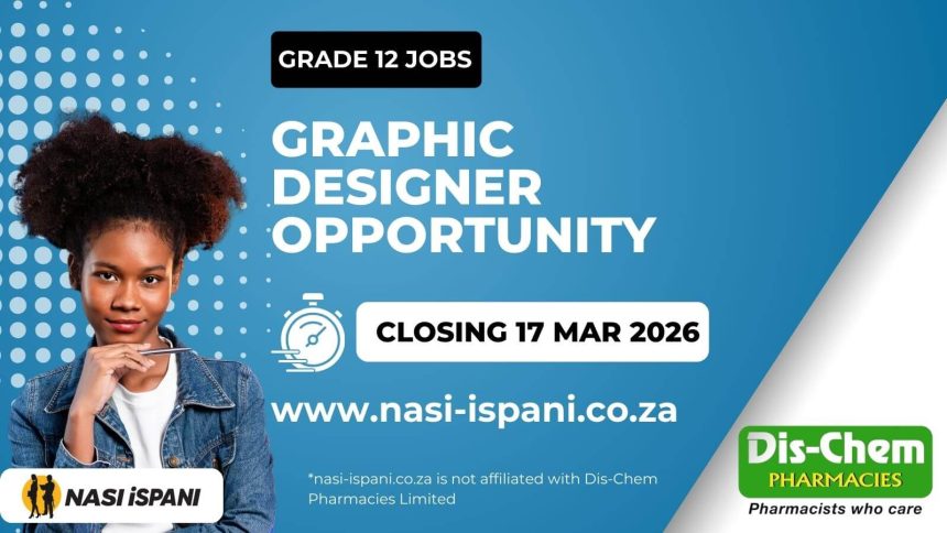 Graphic Designer Opportunity at Dis-Chem Pharmacies Limited