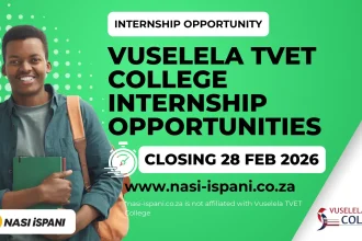 Vuselela TVET College Internship Opportunities