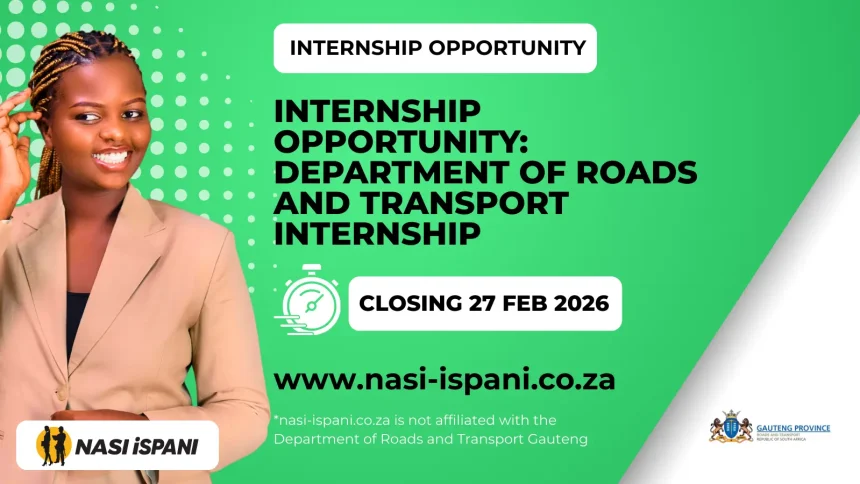 Department of Roads and Transport Internship