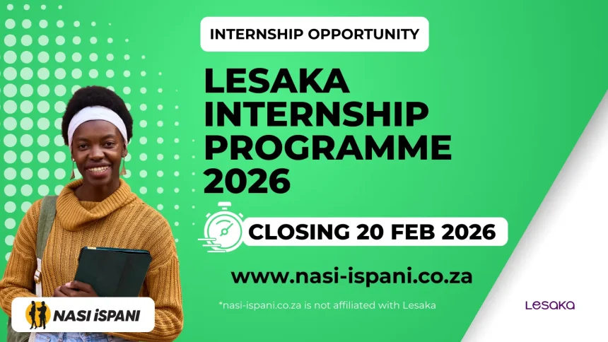 Lesaka Internship Programme 2026