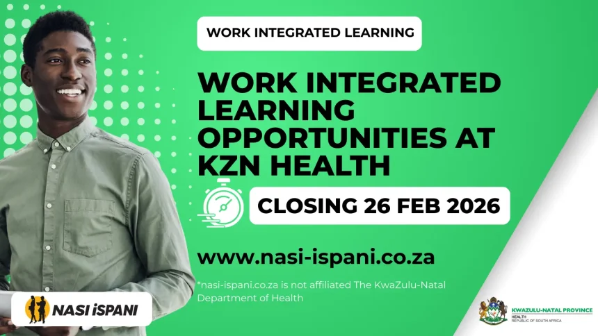 Work Integrated Learning Opportunities at KZN Health