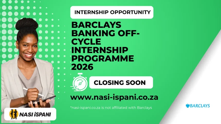 Barclays Banking Off Cycle Internship Programme 2026