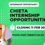 CHIETA INTERNSHIP OPPORTUNITIES