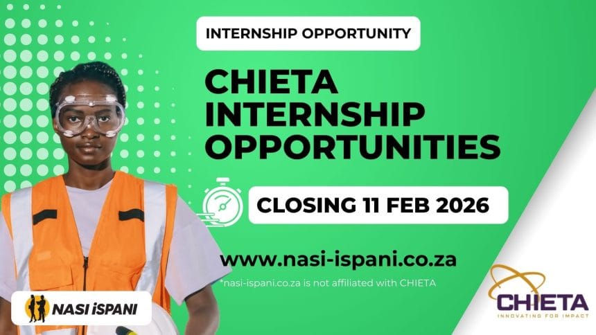 CHIETA INTERNSHIP OPPORTUNITIES