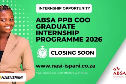 ABSA PPB COO Graduate Internship Programme 2026