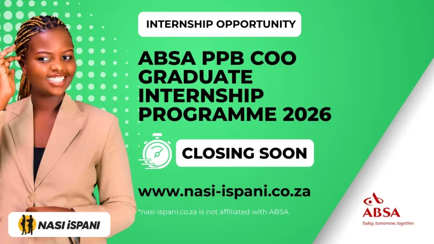 ABSA PPB COO Graduate Internship Programme 2026
