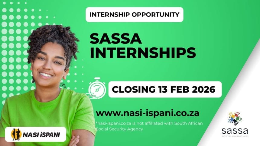 SASSA Internships (TVET Placements)