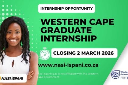 Western Cape Government Graduate Internship 2026/2027