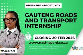 Gauteng Roads And Transport Internship