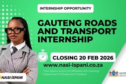 Gauteng Roads And Transport Internship