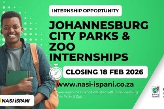 Johannesburg City Parks & Zoo Internships 2026