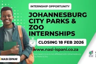 Johannesburg City Parks & Zoo Internships 2026