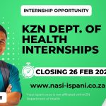 KZN Department of Health Graduate Internships 2026