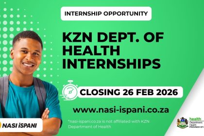 KZN Department of Health Graduate Internships 2026