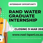 Rand Water Graduate Internship Programme 2026