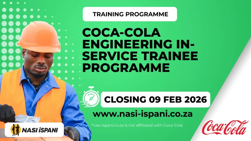 Coca-Cola Engineering In-Service Trainee Programme