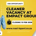 Cleaner Vacancy at Empact Group