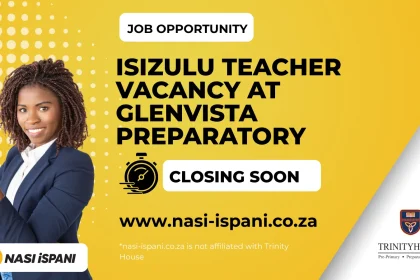 Isizulu Teacher Vacancy at Glenvista Preparatory