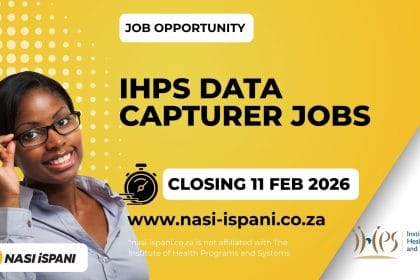 Institute of Health Programs Data Capturer Jobs (30 Posts)