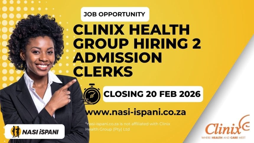 Clinix Health Group Hiring 2 Admission Clerks – Apply Now!
