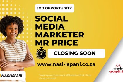 Paid Social Media Marketer Vacancy at Mr Price
