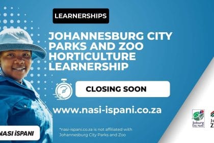Johannesburg City Parks and Zoo Learnership 2026