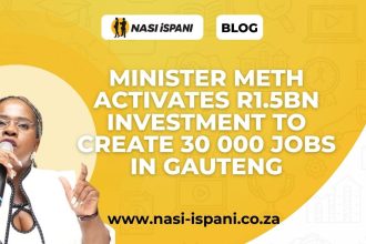 Minister Meth Activates R1.5bn Investment to Create 30 000 Jobs in Gauteng