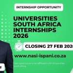 Universities South Africa Internships 2026