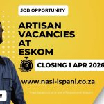 Artisan Vacancies at Eskom