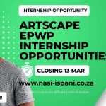 Artscape EPWP Internship Opportunities 2026