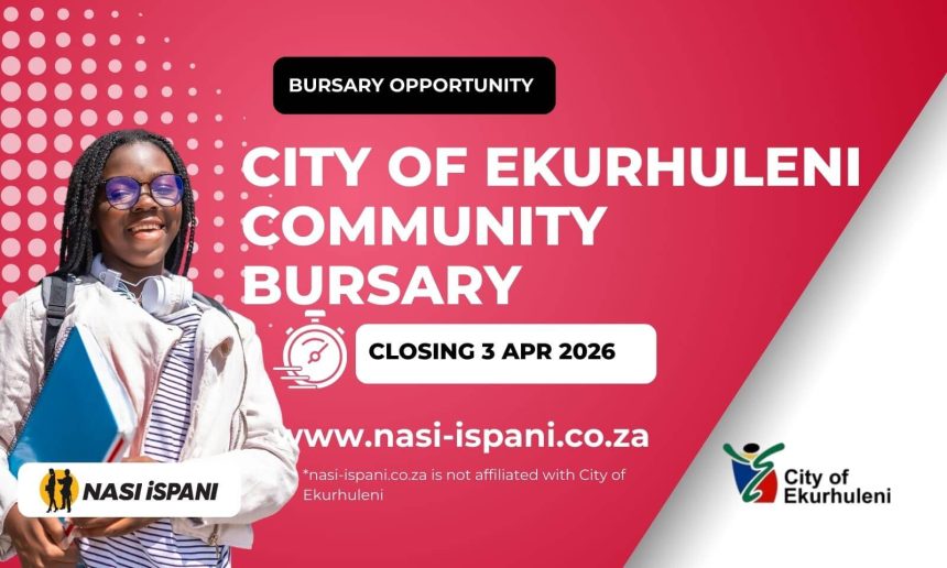 City of Ekurhuleni Community Bursary Programme 2026