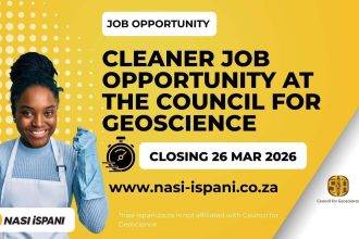 Cleaner Job Opportunity at the Council for Geoscience