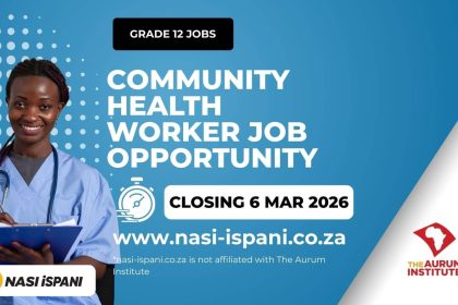 Community Health Worker Job Opportunity | The Aurum Institute