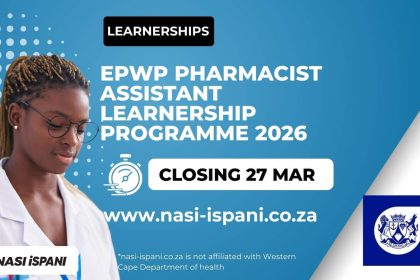 EPWP Pharmacist Assistant Learnership Programme 2026
