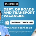 Gauteng Department of Roads and Transport Vacancies