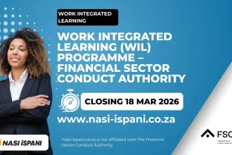 Work Integrated Learning (WIL) Programme – Financial Sector Conduct Authority