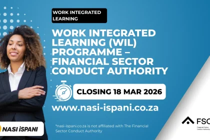 Work Integrated Learning (WIL) Programme – Financial Sector Conduct Authority