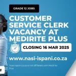 Customer Service Clerk Vacancy at Medirite Plus